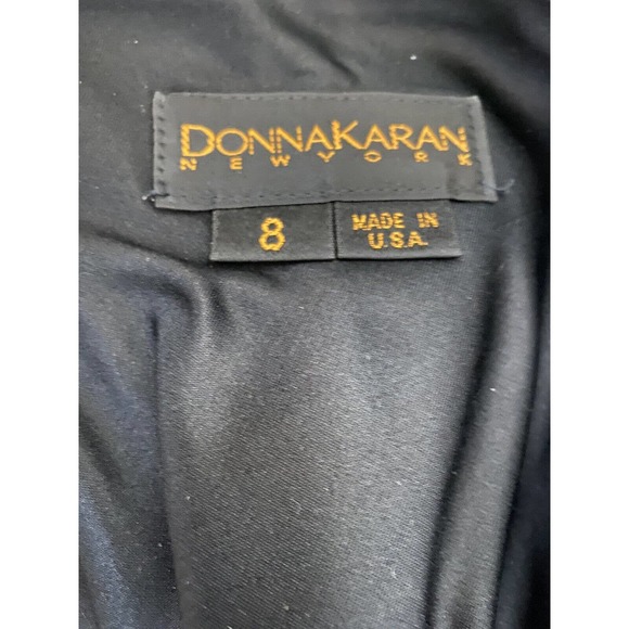 Donna Karan NY Blazer Jacket Gray Pure Wool One Button Long Sleeve Charc… - Picture 6 of 7